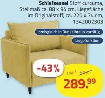 ROLLER Schlafsessel Angebot