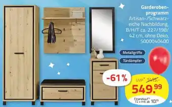 ROLLER Garderobenprogramm Angebot