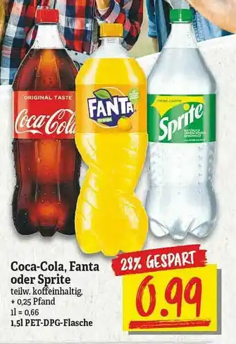 NP Discount Coca-cola Fanta Oder Sprite Angebot