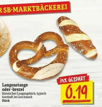 NP Discount Laugenstange Oder -brezel Angebot