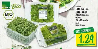 NP Discount Edeka Bio Feld- Oder Pflücksalat Oder Bio-rucola Angebot