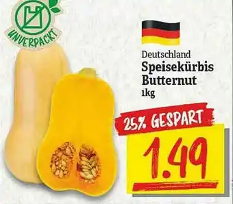 NP Discount Speisekürbis Butternut Angebot