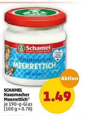 PENNY Schamel Hausmacher Meerrettich Angebot