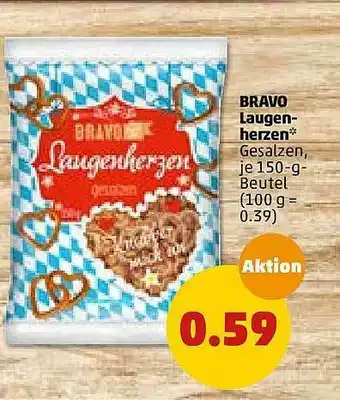 PENNY Bravo Laugenherzen Angebot