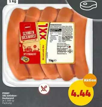 PENNY Penny XXL Schinken-bockwurst Angebot