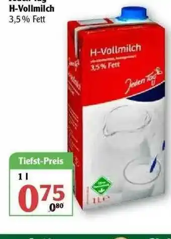 Globus H-vollmilch Angebot