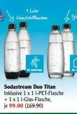 Globus Sodastream Duo Titan Angebot