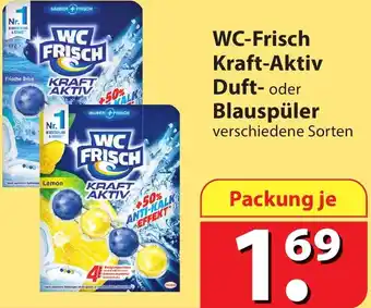 Famila Nord Ost WC-Frisch Kraft-Aktiv Duft oder Blauspüler Angebot