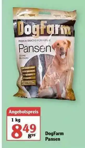 Globus Dogfarm Pansen Angebot