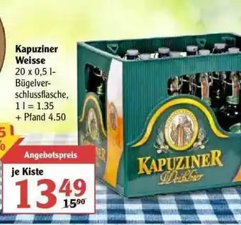 Globus Kapuziner Weisse Angebot