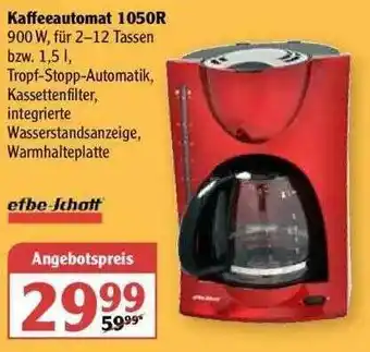 Globus Kaffeeautomat 1050r Efbe-schott Angebot