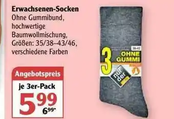 Globus Erwachsenen-socken Angebot