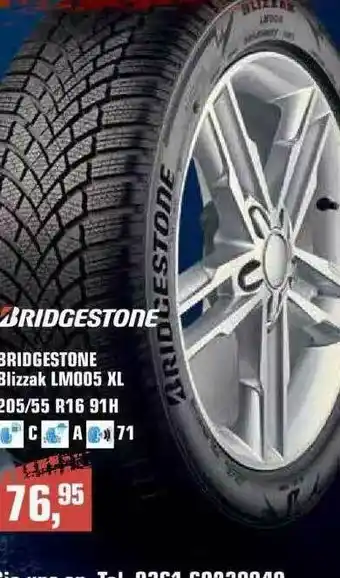 Globus Bridgestone Blizzak Lm005 Xl Angebot