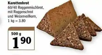 Globus Karottenbrot Angebot