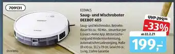 Aldi Süd Saug-und Wischroboter Deebot 605 Angebot