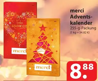 Famila Nord Ost merci Adventskalender 255 g Packung Angebot