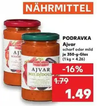 Kaufland Podravka Ajvar Angebot