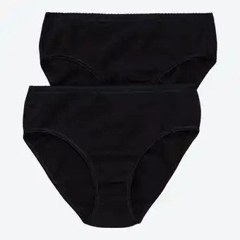 NKD Damen-rioslip mit hübschem bund, 2er-pack Angebot