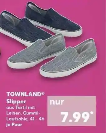 Kaufland Townland Slipper Angebot