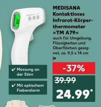 Kaufland Medisana Kontaktlose Infrarot-körper-thermometer »tm A79« Angebot