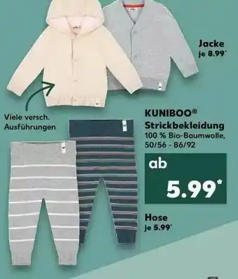 Kaufland Kuniboo Strickbekleidung Angebot