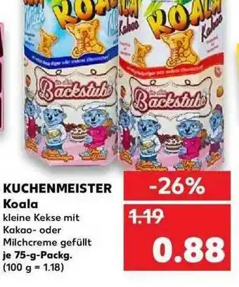 Kaufland Kuchenmeister Koala Angebot