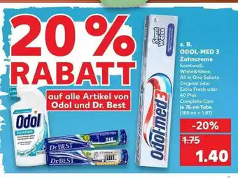 Kaufland Z. B. Odol-med 3 Zahncreme Angebot