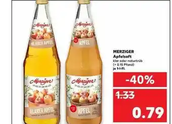 Kaufland Merziger Apfelsaft Angebot