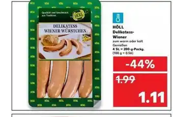 Kaufland Höll Delikatess-wiener Angebot