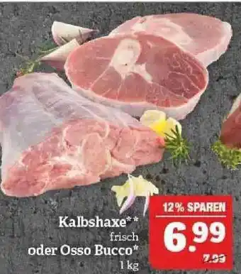 Marktkauf Kalbshaxe Oder Osso Bucco Angebot