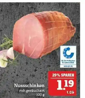 Marktkauf Nussschinken Angebot