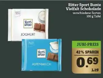 Marktkauf Ritter Sport Bunte Vielfalt Schokolade Angebot