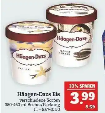 Marktkauf Häagen-dazs Eis Angebot