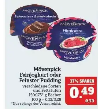 Marktkauf Mövenpick Feinjoghurt Oder Feinster Pudding Angebot