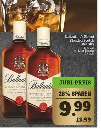 Marktkauf Ballantine's Finest Blended Scotch Whisky Angebot