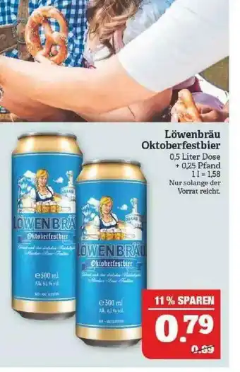 Marktkauf Löwenbräu Oktoberfest Bier Angebot