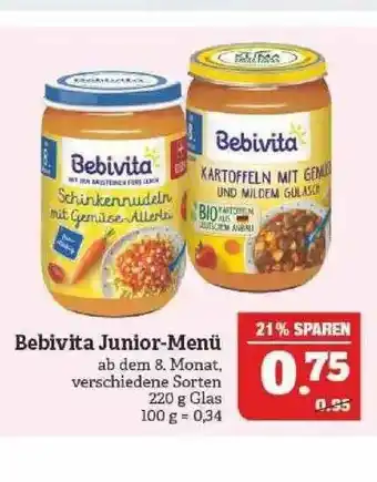 Marktkauf Bebivita Junior-menü Angebot