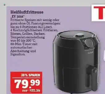 Marktkauf Heißluftfritteuse „ey 2018” Angebot