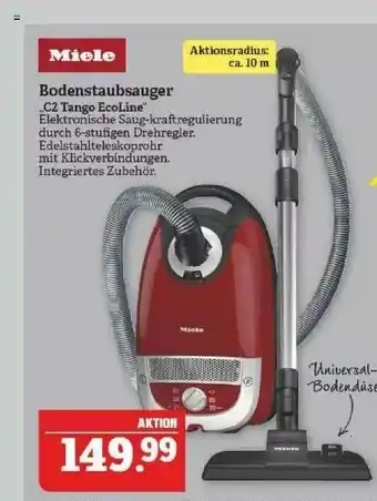 Marktkauf Bodenstaubsauger „c2 Tango Ecoline” Miele Angebot