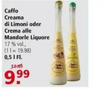 Multi Markt Caffo Creama Di Limoni Oder Crema Alle Mandorle Liquore Angebot