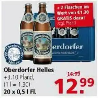 Multi Markt Oberdofer Helles Angebot