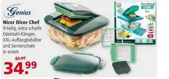 Multi Markt Genius Nicer Dicer Chef Angebot