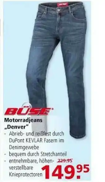 Multi Markt Büse Motorradjeans „denver” Angebot