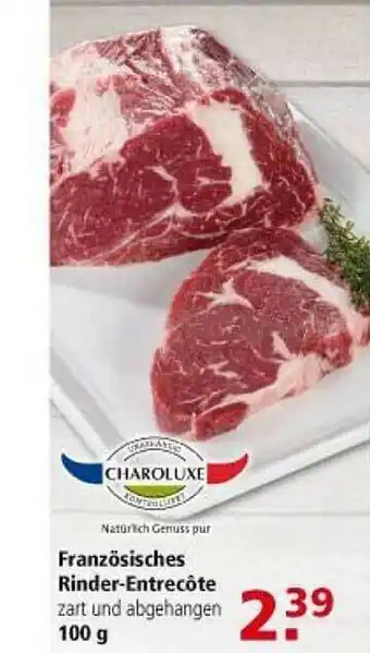 Multi Markt Französiches Rinder-entrecôte Angebot