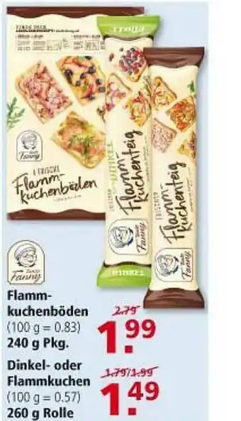 Multi Markt Flamm-kuchenböden Dinkel-oder Flammkuchen Angebot