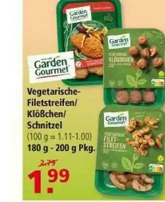 Multi Markt Vegetarische-filetstreifen Klößchen Schnitzel Angebot