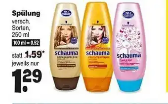 Repo Markt Spülung Schauma Angebot