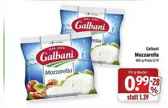 Wasgau Galbani Mozzarella Angebot