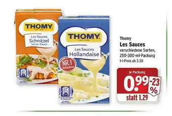 Wasgau Thomy Les Sauces Angebot