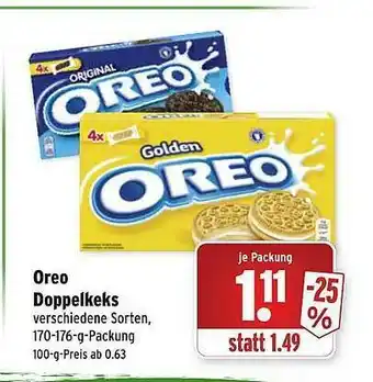 Wasgau Oreo Doppelkeks Angebot